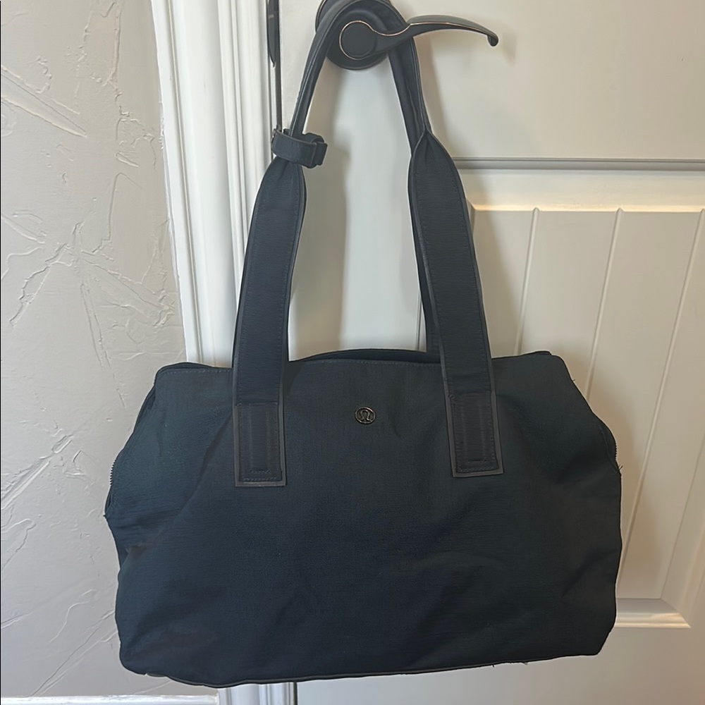 Lululemon Navy Duffle/Gym Bag